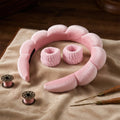 3pcs Spa Sponge Terry Towel Cloth Hair Band Headband Wristband Sets for Washing Face Makeup Headbands for Women Girls