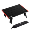 WOQI Hot Selling Lightweight Aluminium Outdoor Picnic Table Outdoor Camping Folding Table