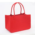 Large Size Heavy-Duty Felt Carry Shopping Tote Gift Bag With Handles Ele Handbags for Carrying Essentials