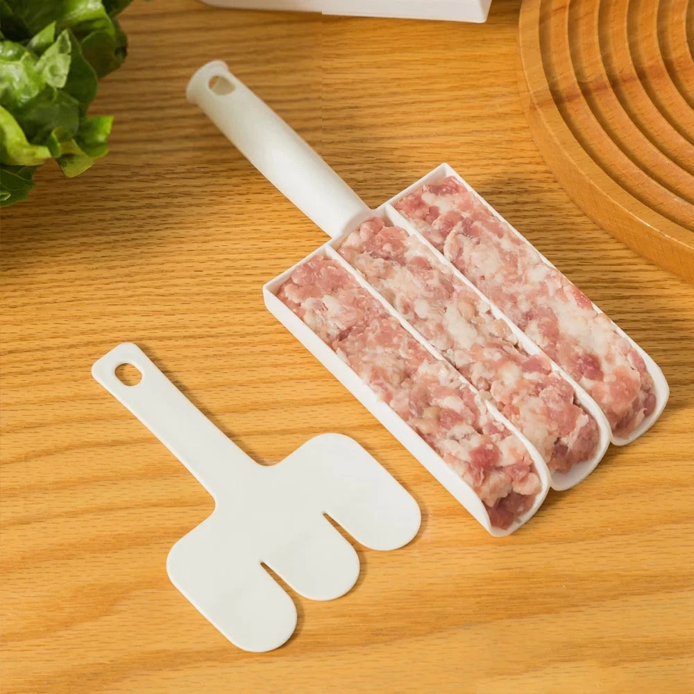 Hot Sale Meatball Scoop Ball Maker DIY Meatball Making Set Creative Triple Meatball Maker