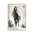 Wall Decorations for Home Luxury Large Size Abstract Horse Oil Paintings Horse Pictures Modern Horse Wall Painting