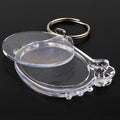 Factory Direct Sales Creative Photo Frame Acrylic Key Chain Custom Transparent Acrylic Key Chain Drop Shipping TP-22116