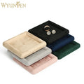 WYP Jewelry Display Tray Suede Leather  Jewelry Tray for Display Bracelet Ring Necklace Earring Tray