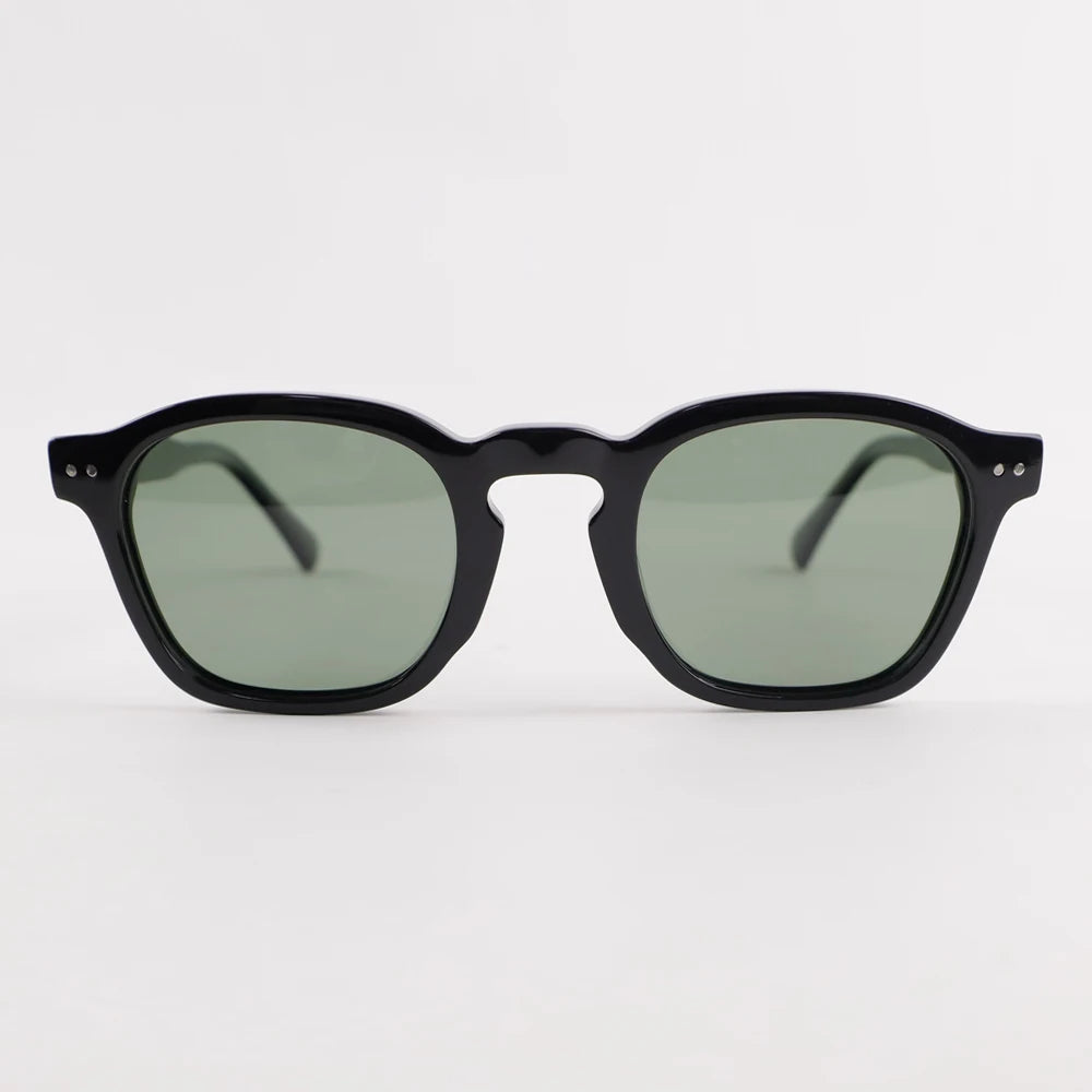 Benyi Fashion Sunglasses Retro Vintage Style Sunglasses Thick Men Ladies Acetate Sunglasses Eye Protection Decoration Logo Resin
