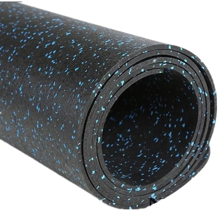 Noise Reduction Commercial Fitness Crossfit Home Gym Rubber Floor Roll Mat