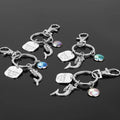 Manufacturer Ocean Dreaming of the Sea Turtle Mermaid Shell Starfish Sea Horse Octopus Pearl Pendant Bag Car Key Ring Key Chain