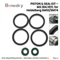 M2.184.1011 Seal Oil Piston for SM52 SM74 Impression Cylinder Offset Printing Machinery Parts for Printing Shops