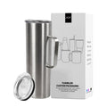 Factory Wholesale 20oz 18/8 Double Wall Insulated Stainless Steel Skinny Tumbler with Handle Wedding Modern Luxury Eco-Friendly