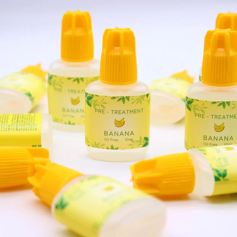 Hot Selling Wholesale Eyelash Extension Pre-treatment Banana Lash Extension Primer Banana Sceant Lashes Cleanser