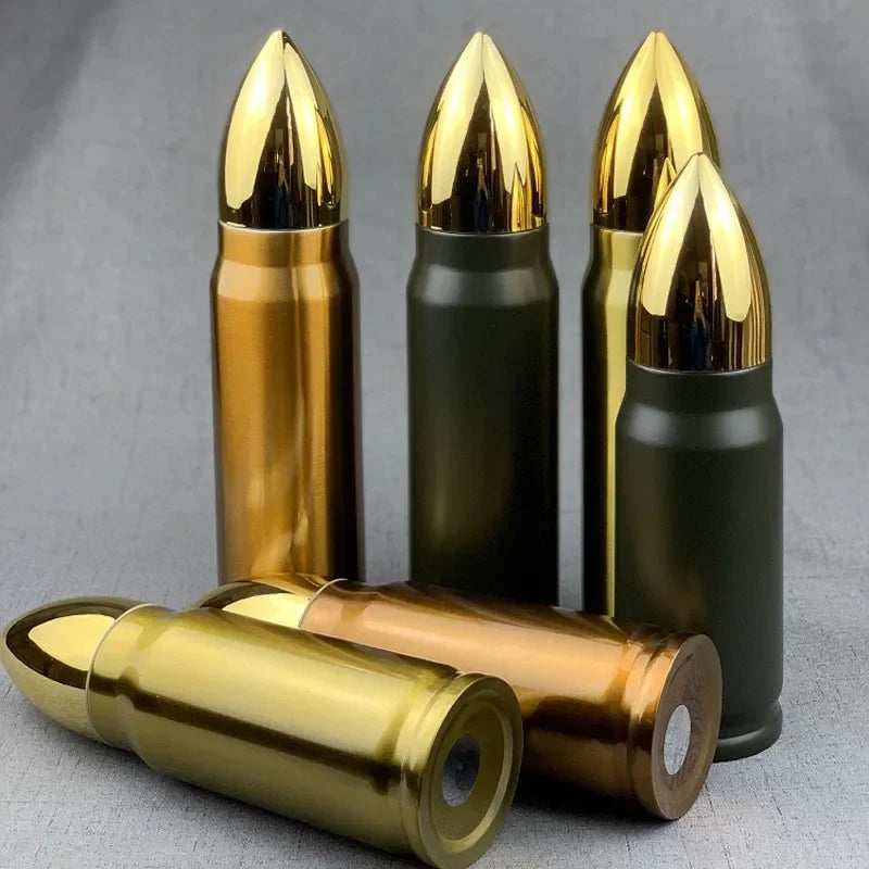 1000ml Bullet Shaped Thermos Water Bottle for Camping