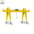 5-100 Ton Outdoor Industrial Rail Mounted Double Girder Gantry Crane with PLC Motor & Gearbox CE Certified