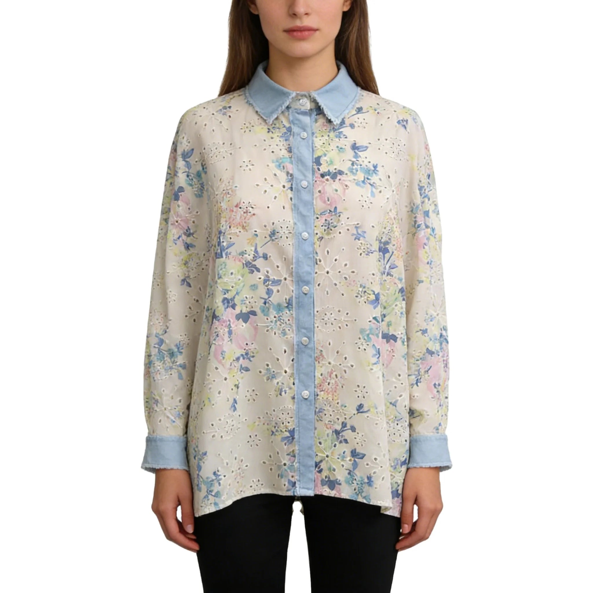 Beautiful Print Embroidered Blouses Designs Blouse Big Sale Latest Blouse Styles