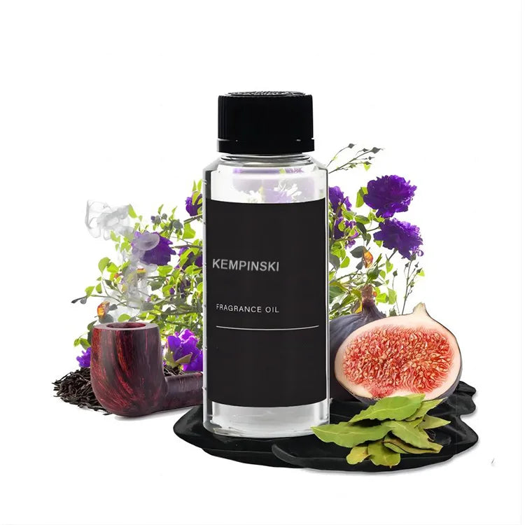 Kempinski 120ml Waterless Electric Ultrasonic Pure Plant Essential Oil Hotel Series Aroma Diffuser for Home or Office