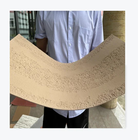 Devine Mushroom Stone Soft Ceramic Interior and Exterior Wall Tiles Brick-Like Limestone Cladding for Exterior and Interior Use