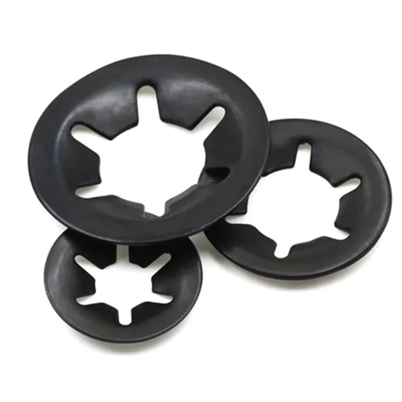 Spring Steel Bearing Clamp M12 Starlock Retaining Washer Internal Tooth Lock Washers Clip Bearing