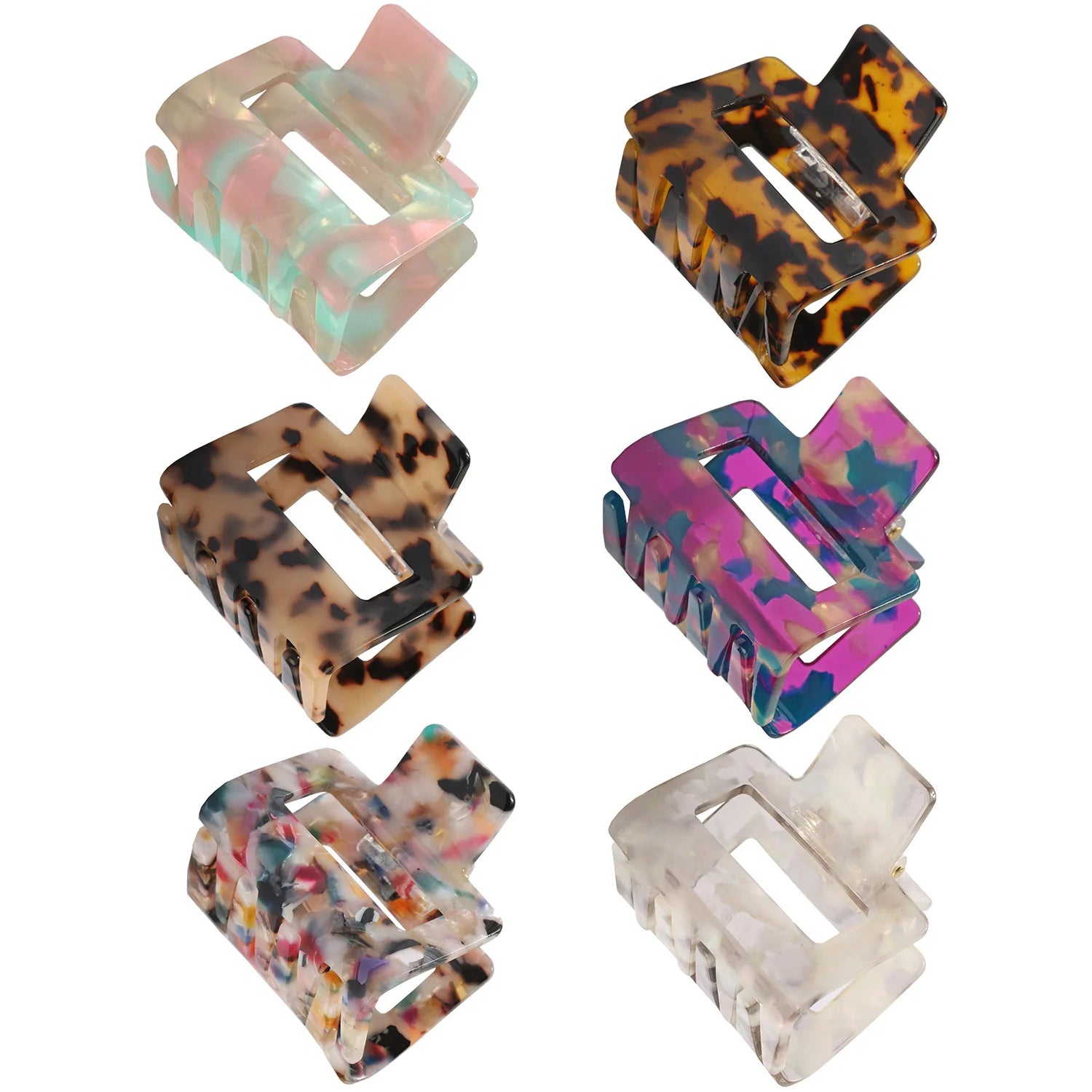 RARA 5.5CM  Best Seller Hair Accessories Fashionable Women Hair Clip Wholesale Small Acetate Hair Claw Clips