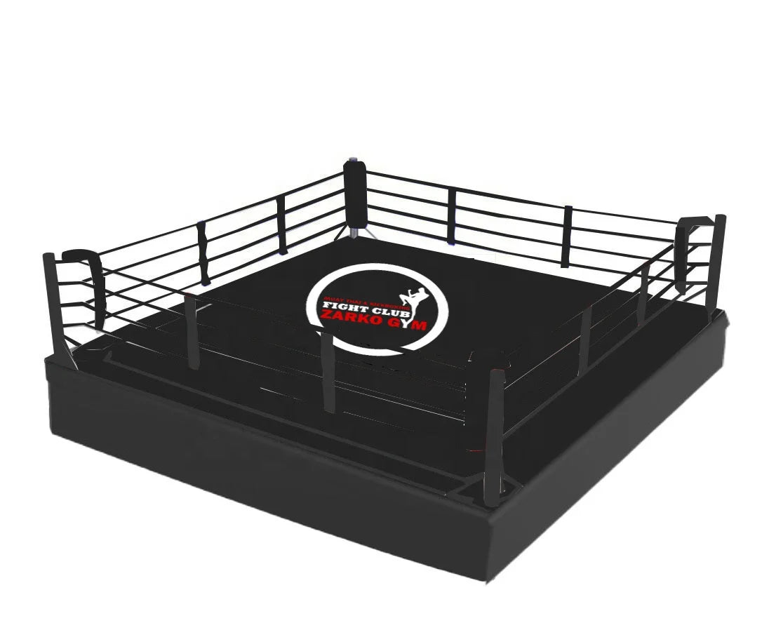 Professional Used AIBA Standard MMA Cage Boxing Ring for Competition Durable Steel Construction for Amateur Professional Boxers