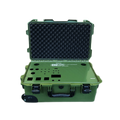 BSDCASES IP67 Hard Plastic Waterproof Shockproof Anti-Dust Green/Black 3-Year Warranty Latch Closure OEM ISO Certified Transport