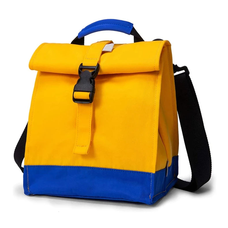 Roll Top 300D Thermal Canvas Cooler Lunch Box Reusable Bags Women Men Adults Teens Food Waterproof Pouch OEM Letter 20L