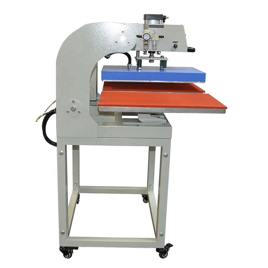 New Product 40*50 Double Station Semi-Automatic Electric Sublimation T Shirt Heat Press Machine 38*38