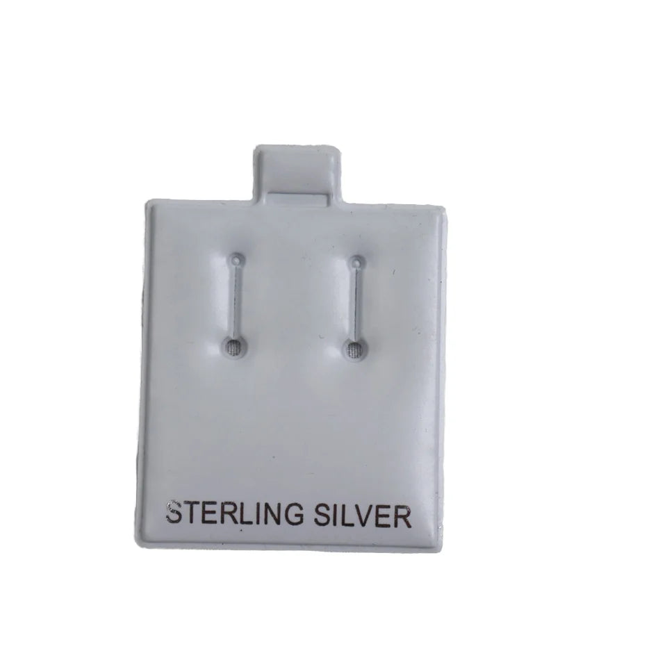 Wholesale Custom Logo Paper Jewelry Hang Tags Cheap Price Necklace Earring Card with Logo for Personalized Jewelry Display