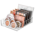 Eyeshadow Palette Organizer 7 Section Divided Makeup Acrylic  Organizer Holder for  Cosmetics Makeup Drawer and Storage Solution