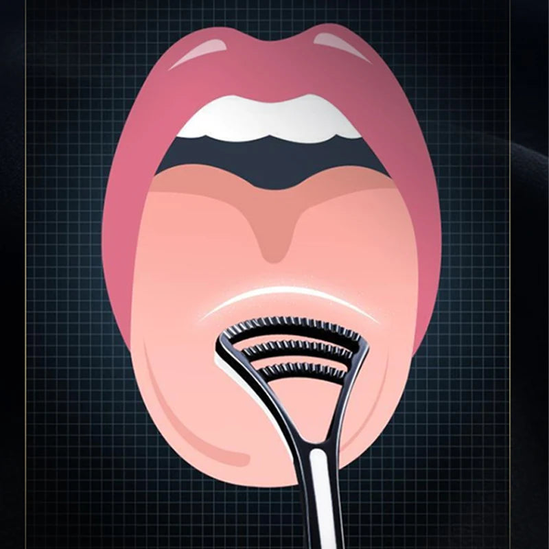 Wholesale Colorful Silicone Tongue Coating Cleaning Brush 2 in 1 Soft Silicon Plastic Tongue Cleaner Scraper