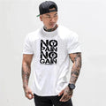 95% Cotton 5% Elastane Custom Private logo Fitness Gym Wear Sports Apparel Plain Blank Fitness Mens T Shirt