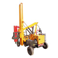 Mini Hydraulic Crawler Rotary Screw Small Guardrail Pile Driver Hammer Post Pile Driver Piling Machine
