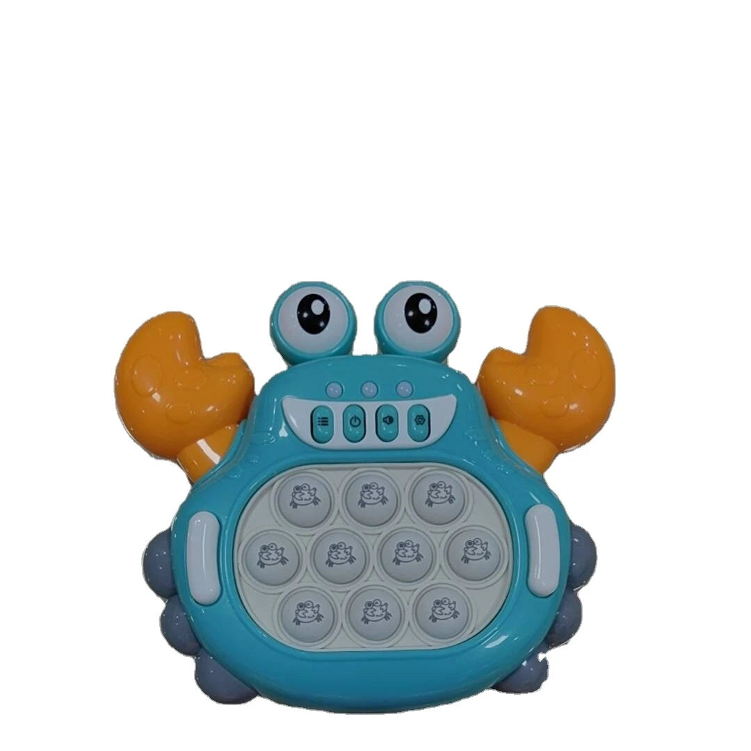 Hot Selling Children's Decompress Press Music Whack-a-mole Game Console Educational Pop Quick Push Speed Game Machine Toy