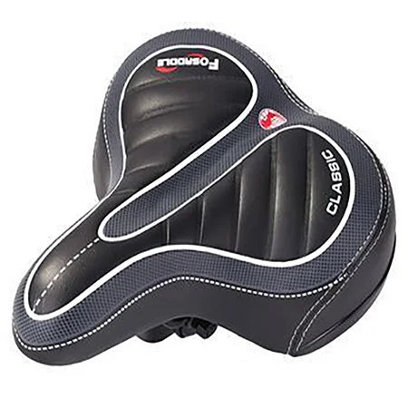 Wide Bicycle Seat Mountain Road Bicycle Saddle Bicycle Saddle with Good Leather Material for Men Bike