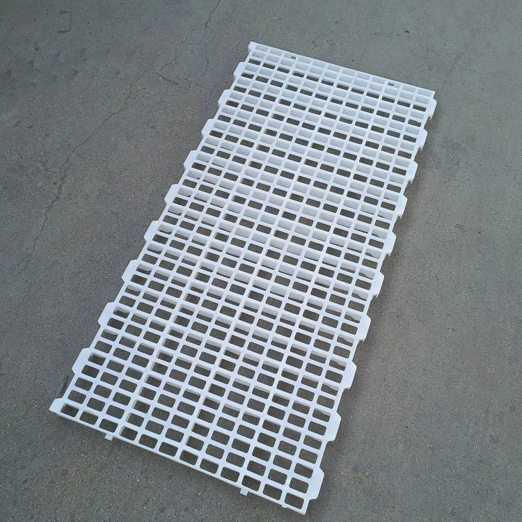 125*60cm New Poultry Plastic Slat Floor for Breeder Broiler Chicken Shed Slatted Floor Plastic Floor for Chicken Coop Poultry