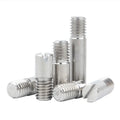 Stainless Steel M2 to M10 Slotted External Thread Locking Dowel Pins Fasteners with Location Features