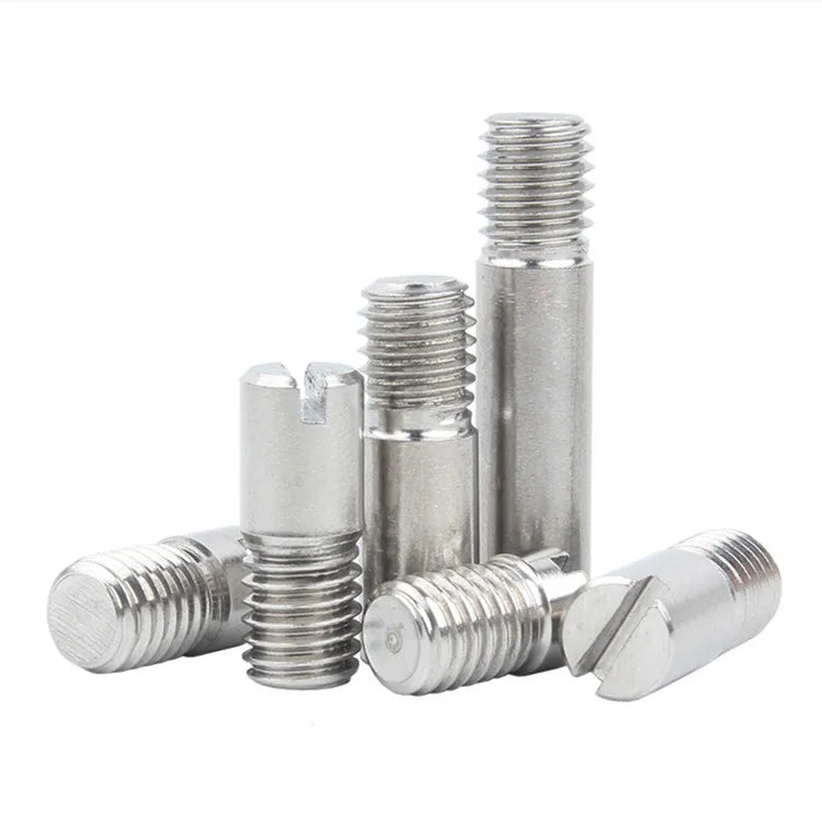 Stainless Steel M2 to M10 Slotted External Thread Locking Dowel Pins Fasteners with Location Features