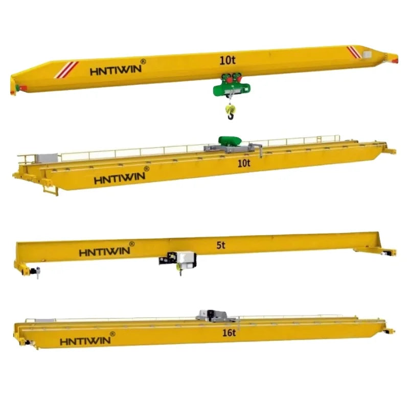 CE Approved HD New Type European Single Girder Overhead Traveling Crane 5t 10t Motor Wireless Remote Control Double Speed