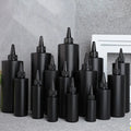 Wholesale High Temperature Empty Plastic Squeeze Bottles HDPE Black Extrusion Polish Liquid Glue Dispenser Bottle Applicator