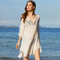 Temperament Commuter Sunscreen Clothes Hand Hook Mesh Shirt Hollow White Lace Cardigan