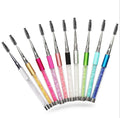 Jieniya Rhinestones Decorated Silicon Eyelash Mascara Brush for Eyelash Extension & Eyeliner Makeup Tool Cosmetics Tool