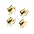 Dongguan Factory Wholesale High Quality OEM Customized Best-selling Metal Hook Stamping  Part Brass Flat j Hook