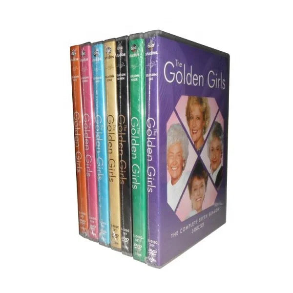 MOVIES TV Show Film Disk Duplication Printing Factory Region 1 2 Uk Us the Golden Girls Season 1- 7  21DVD Complete Series