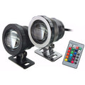 Waterproof RGB Underwater Fountain Pool Pond Aquarium Spotlight Bulb Lamp Outdoor Garden LED Flood Light