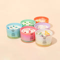 Luxury Candles Glass Jar Crystal Stone Aromatherapy Scented Candle Home Wedding Birthday Holiday Party Decor