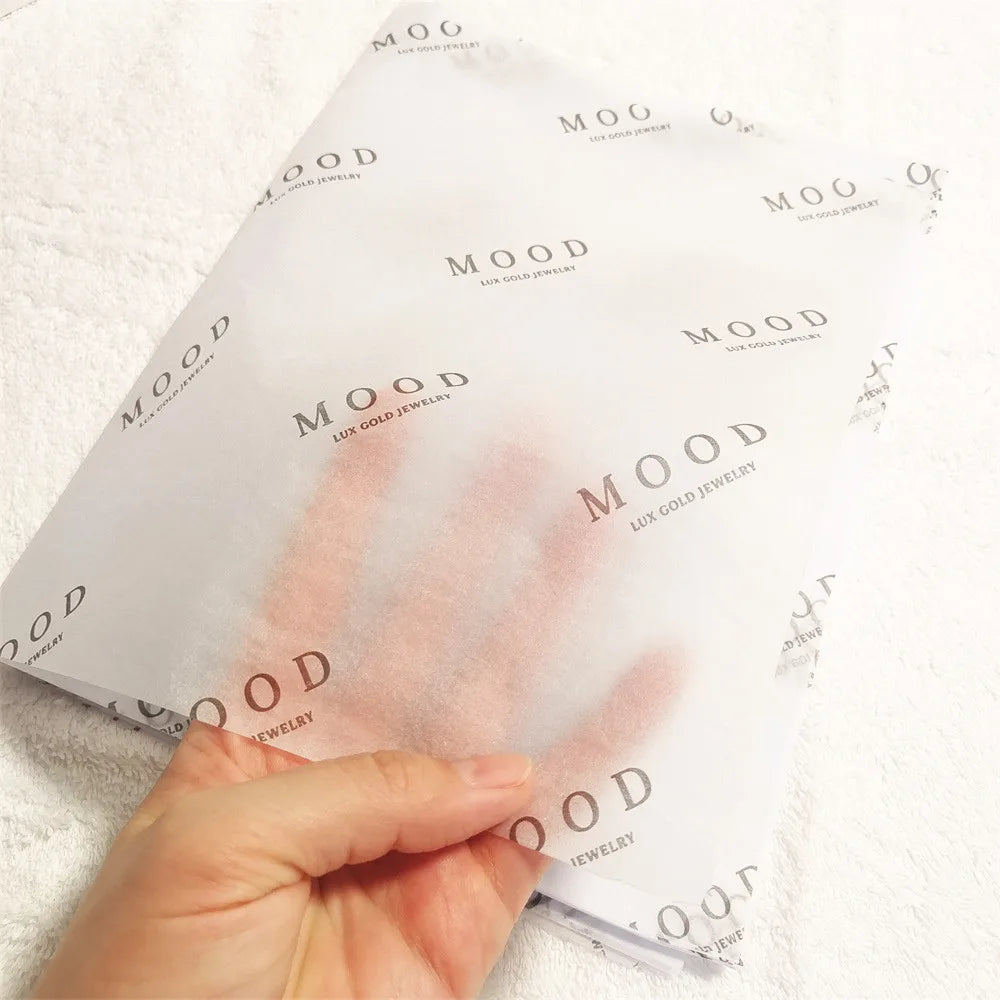 Custom Printed Brand Logo Garment Gift Tissue Paper Sheets for Shoes PackagingClothing Tissue Wrapping Paper