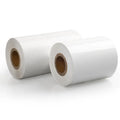 30mmx300m Premium White Wash Care Resin Ribbon Satin Nylon Cloth Label Thermal Transfer Ribbon TTR Compatible Label Printer