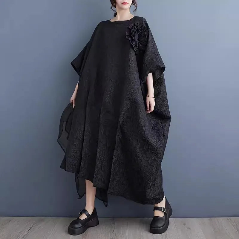 Wholesale 2026 Spring New Korean Fashion Heavy Industry Casual Splicing Irregular Women's Dress