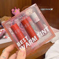 New Product Waterproof HERORANGE New Lip Glaze Set Three Pack Matte Lipstick