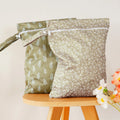 Waterproof Reusable Wet Dry Nappy Diaper Wet Bag Waterproof Pockets Swimming Bags Travel Swimsuits Zipper Beach Bags