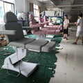 Kisen Beauty Salon 3 4 Motors Custom White Luxury Multifunction Adjust Relining Cosmetologist Chair Electric Facial Bed