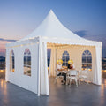 FEAMONT Heavy Duty PVC Custom Exhibition Tents 3x3m-6x6m Marquee Pagoda Tent for Trade Shows & Outdoor Events