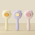 Cute Bear Self-Cleaning Pet Comb for Dog Cat Hair Brushes Clean Massage Pet Grooming Supplies Cat Hair Removal Brush